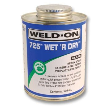 725 Weld ON Solvent Cement