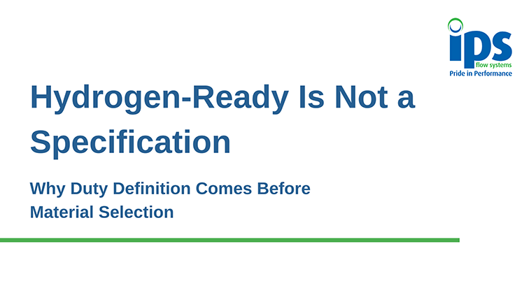 Hydrogen-Ready is Not a Specification